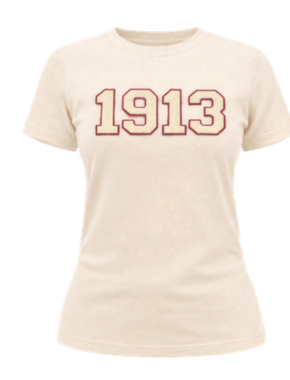 Cream Chenille 1913 Luxe Tee