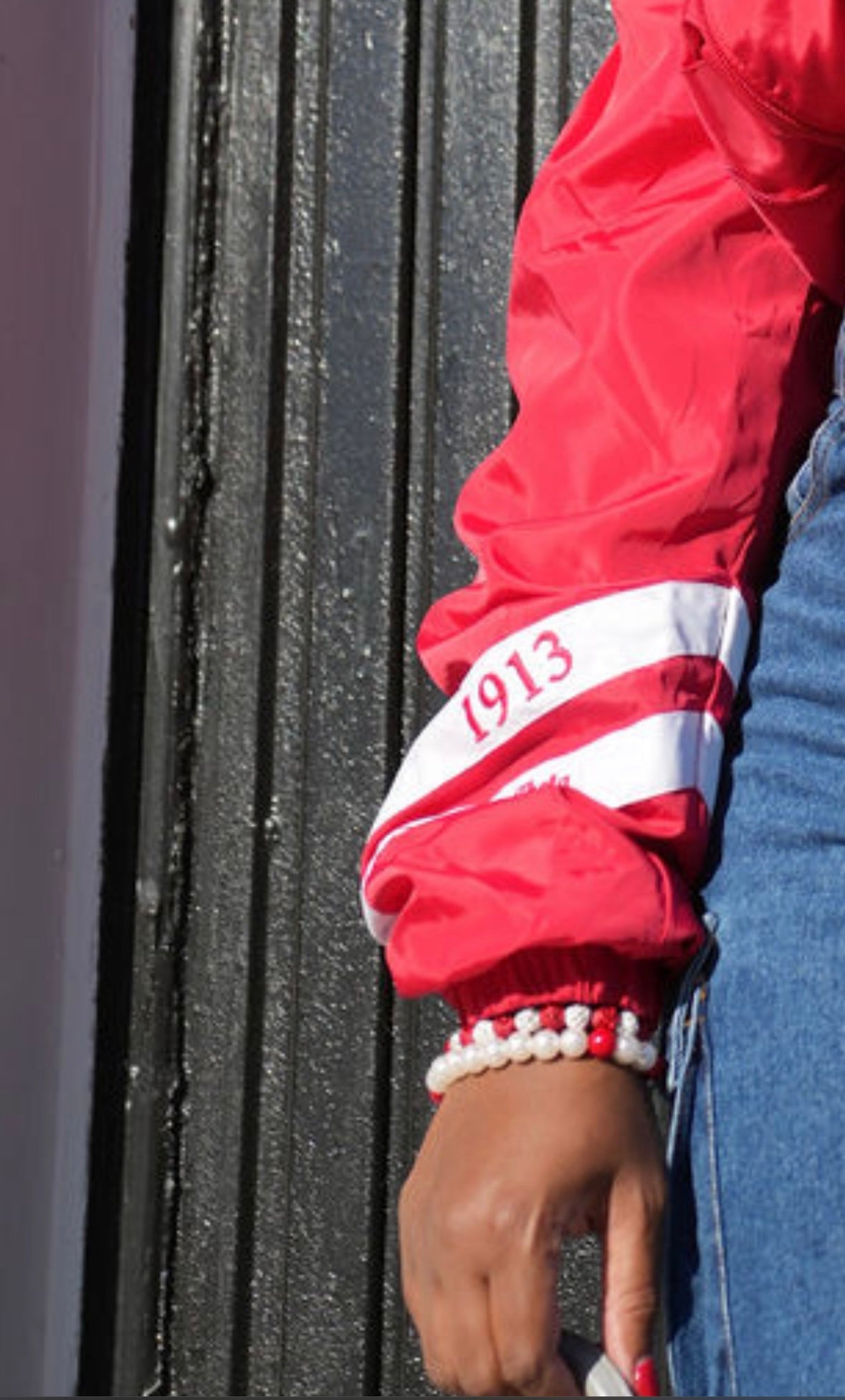 Delta Fly Red Windbreaker - SALE