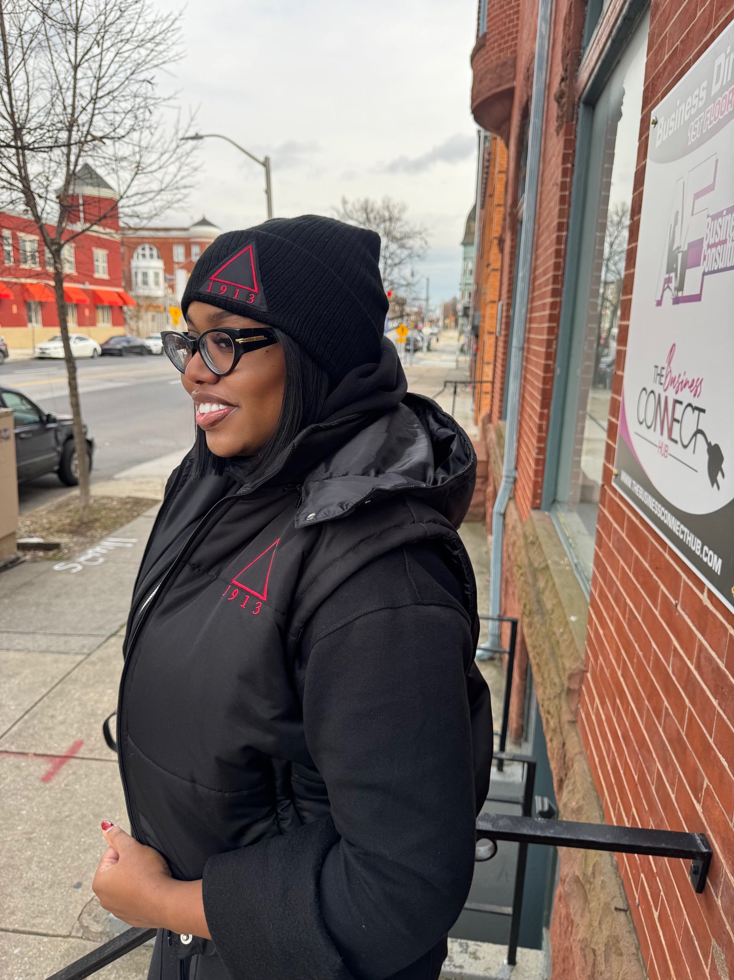 Black 1913 Puffer Vest - SALE