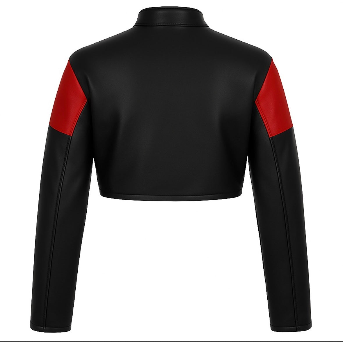 DELTA FAUX LEATHER MOTO