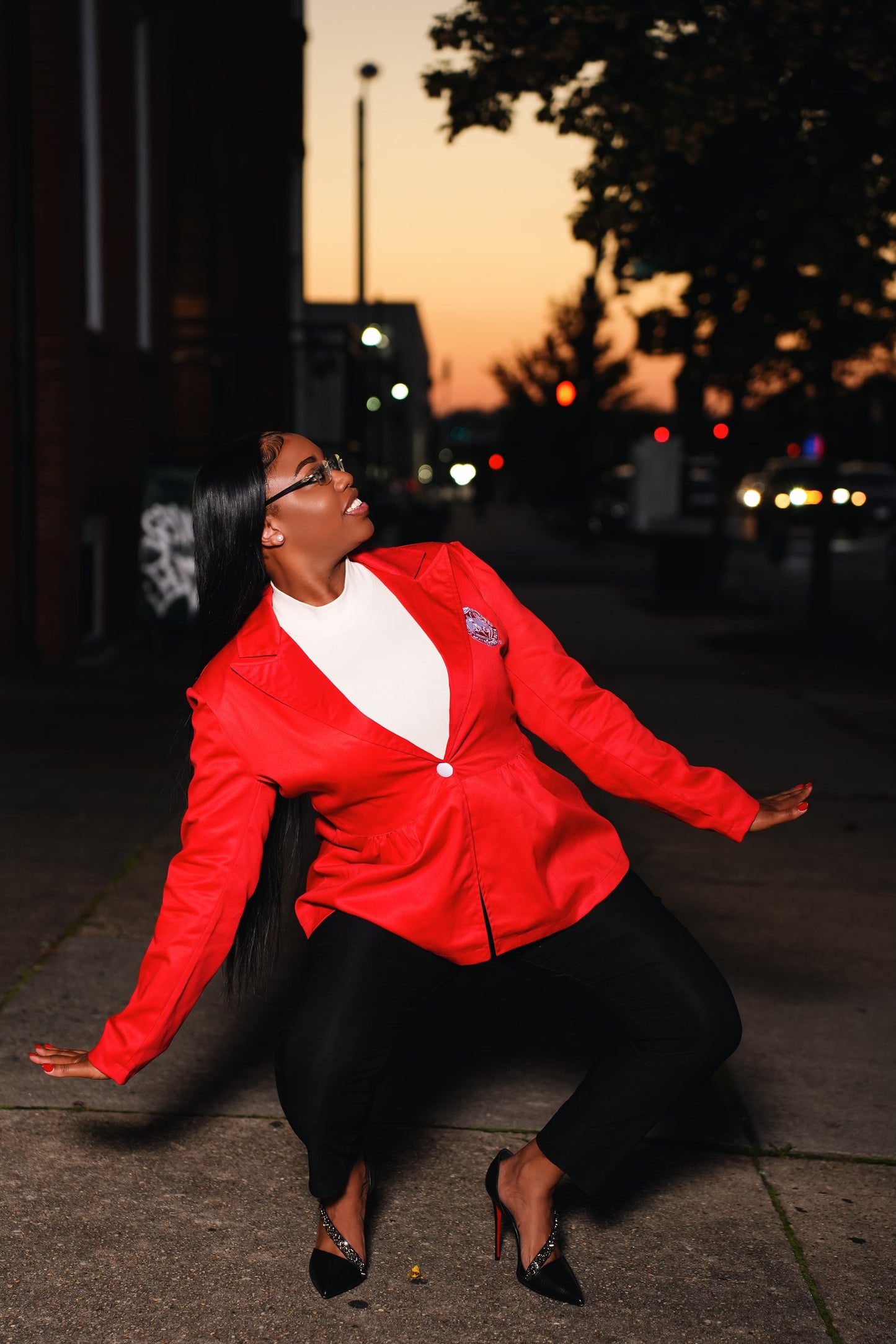 BadDeST Peplum Blazer