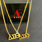 Delta Sigma Theta ΔΣΘ Necklace (Gold)