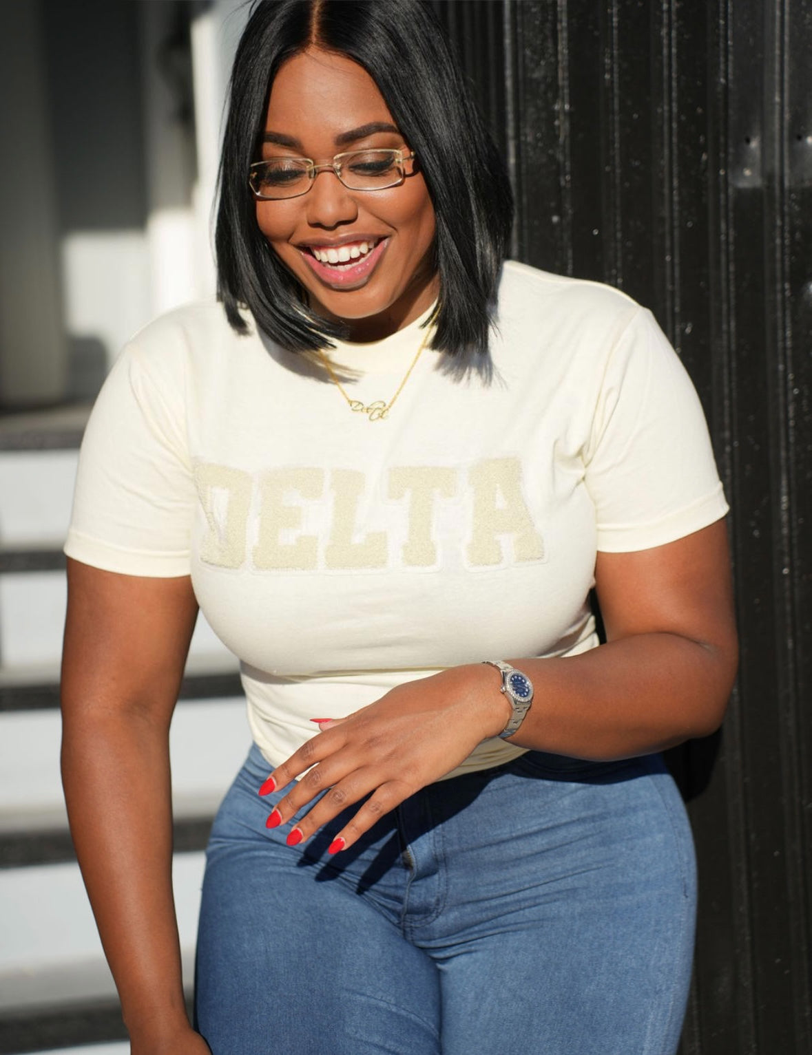 Delta Cream Chenille Shirt