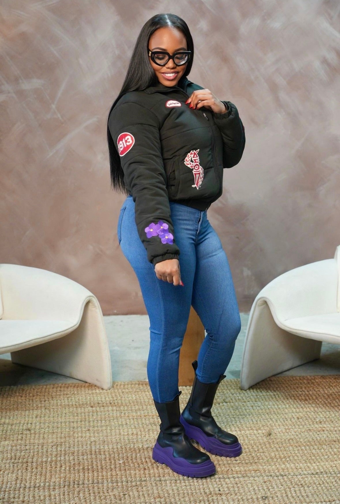 AOML Puffer Bomber Jacket