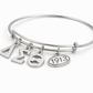 Delta Sigma Theta ΔΣΘ SILVER Bangle Bracelet