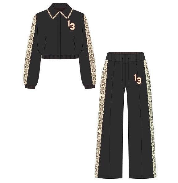 Delta Lace Luxe Track Set