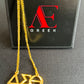 Delta Sigma Theta ΔΣΘ Necklace (Gold)