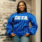 Zeta Chenille Stripe Sweatshirt
