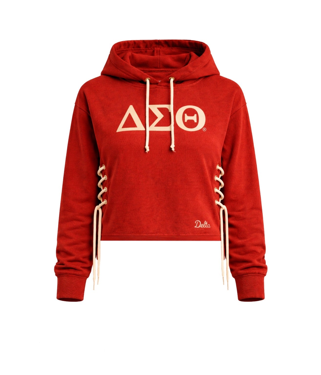 Delta She Tie Hoodie