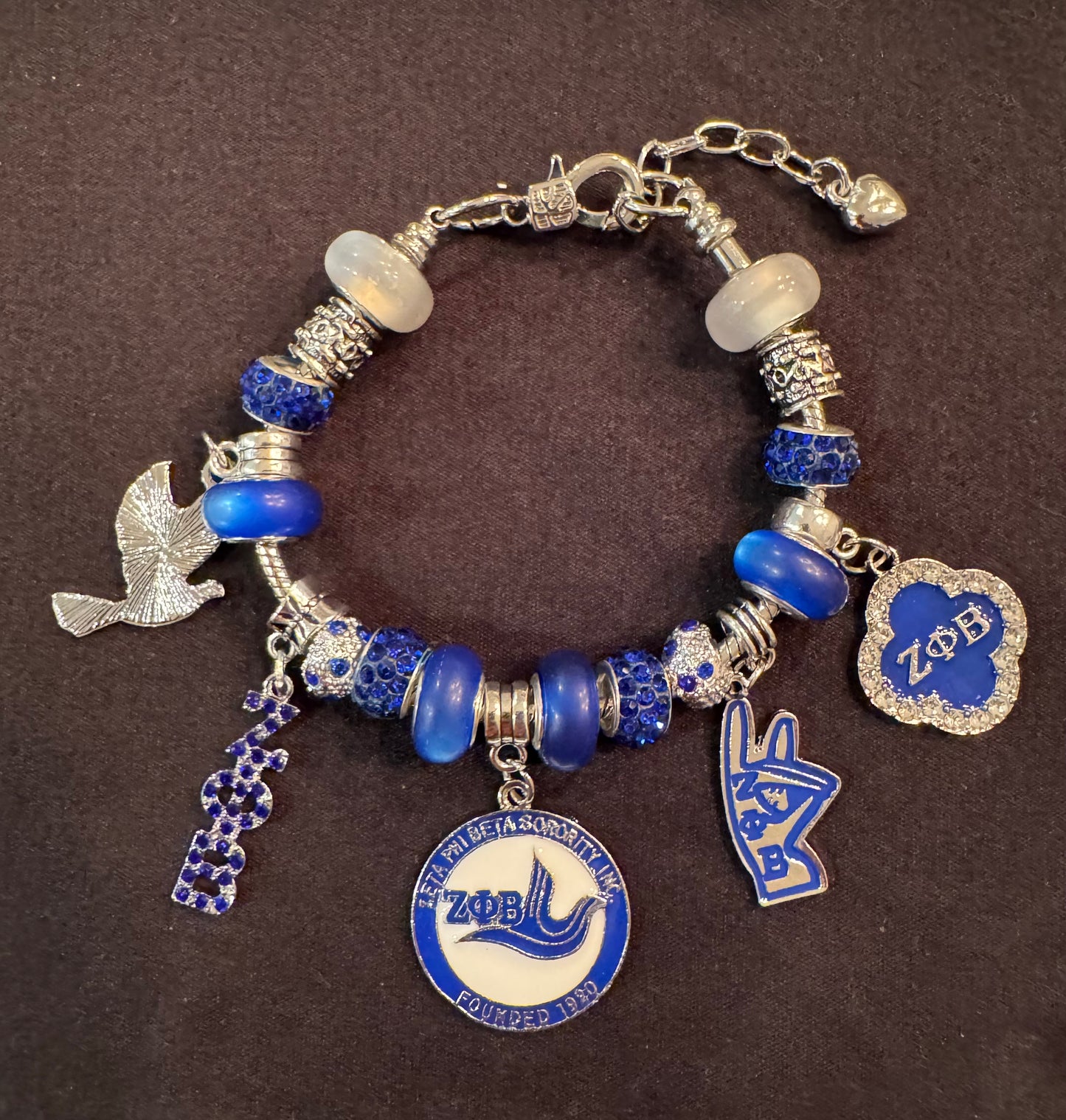 Zeta Charm Bracelet