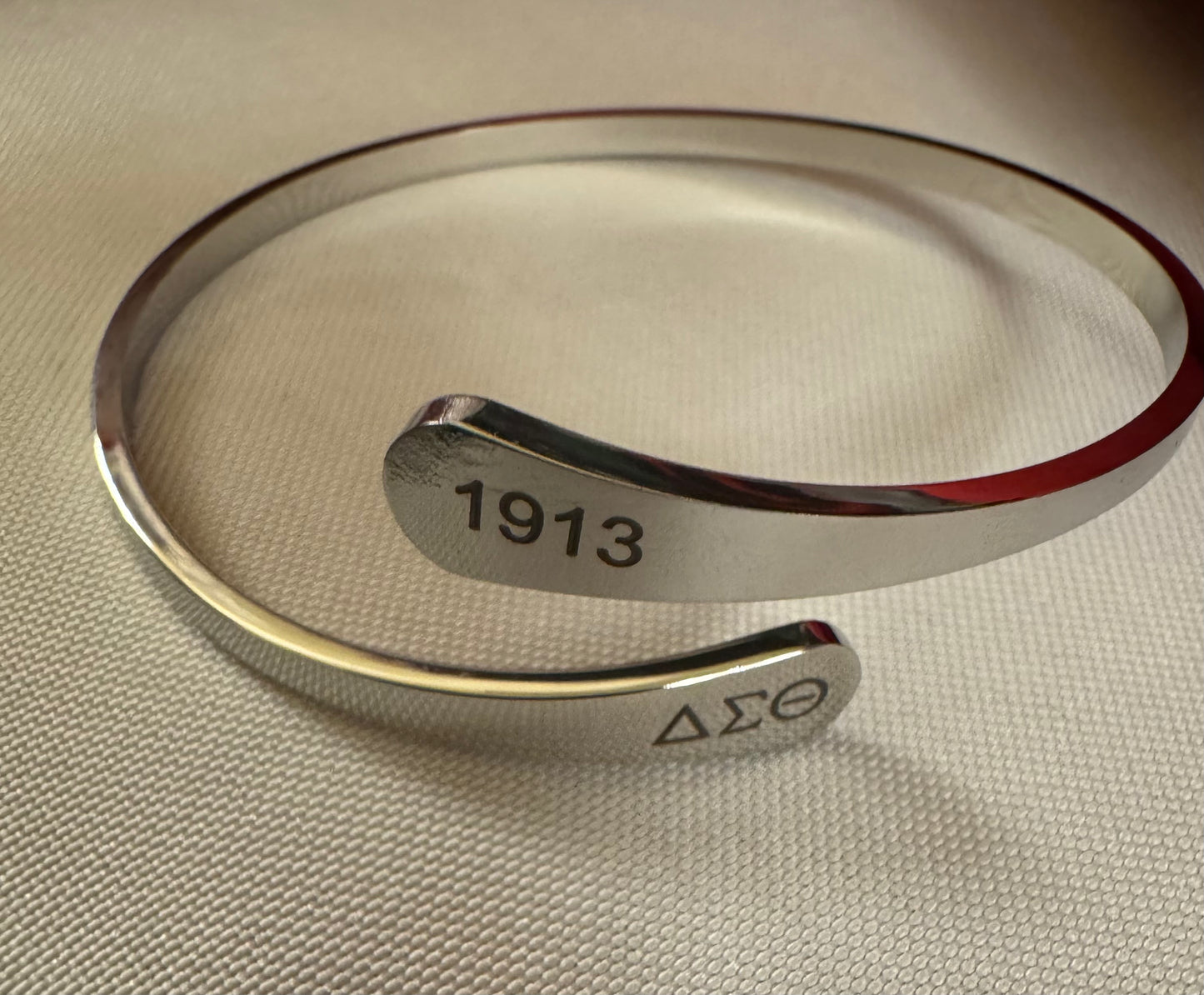 1913 ΔΣΘ SILVER Snake Bracelet
