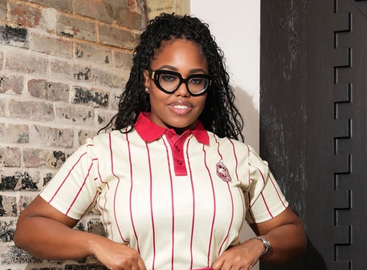 Tennis Crimson Cream Stripe Shirt - SEPERATE