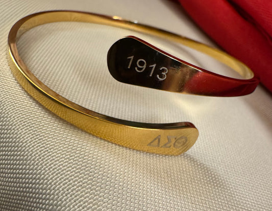 1913 ΔΣΘ GOLD Snake Bracelet