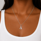 Delta Sigma Theta SILVER Pendant Necklace