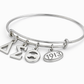 Delta Sigma Theta ΔΣΘ SILVER Bangle Bracelet