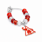 Delta Sigma Theta Elephant Silver Charm  Bracelet