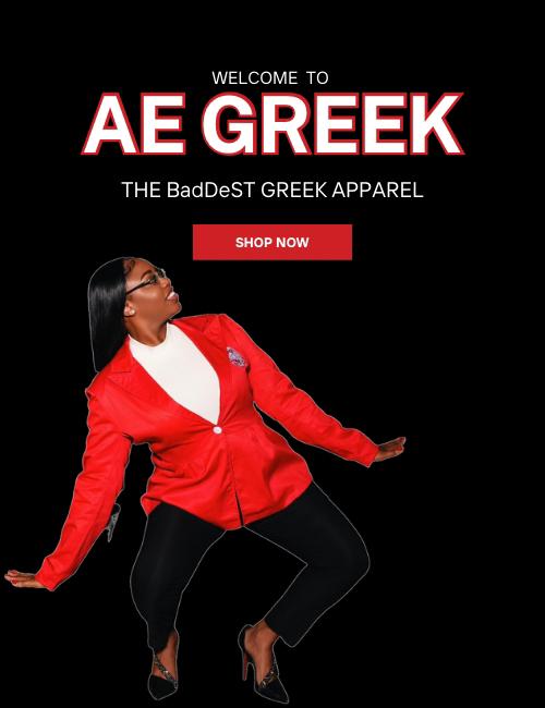 AE Greek LLC IS A LICENSED VENDOR AND E-COMMERCE APPROVED FOR DELTA SIGMA THETA SORORITY, INC 